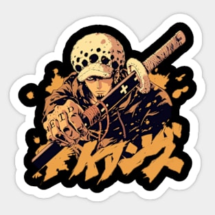 trafalgar d law Sticker